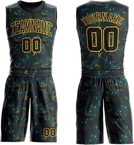 Conjunto de uniforme de baloncesto de tendencia 2025 personalizado, Jersey estampado y pantalones cortos para hombres y equipos juveniles, pedidos de etiqueta privada - Product Image 4
