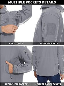 New Arrival Top Selling <b>Men</b> <b>Soft</b> <b>Shell</b> <b>Jacket</b> Plus Size Wholesale Fashionable Gents Breathable with Custom Logo Softshell <b>Jacket</b> - Product Image 4