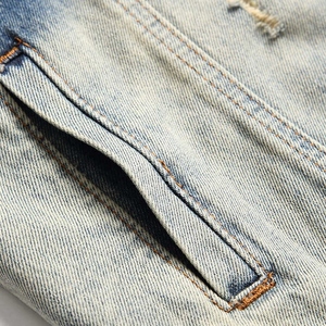 Chaquetas de mezclilla Premium para hombre Chaquetas de hombre de moda Chaqueta elegante para hombre con forro suave y botones seguros - Product Image 4