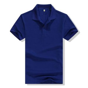 Vente en gros Fabrication Design de mode T-shirt polo vierge respirant en coton Chemises unies douces Chemises polo avec logo personnalisé - Product Image 2