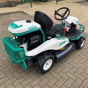 New OREC RM882 Rabbit Riding Lawn Mower 4 Stroke <b>Petrol</b> Lawn <b>Cutter</b> Aluminum Chassis Height Adjustable Handle Rear Grass Box - Product Image 6