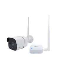 Cámara IP Anjielo 2MP WIFI HaLow, Protección de Seguridad Inteligente para el Hogar, Visión Nocturna de Larga Distancia de 1000m, Sistema de Intercomunicación, Blanco, Bajo Consumo