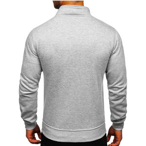 Sweat à capuche pour homme en coton thermique 100% de haute qualité, motif à carreaux, poches et fermeture éclair usées, pour streetwear d'hiver - Product Image 6