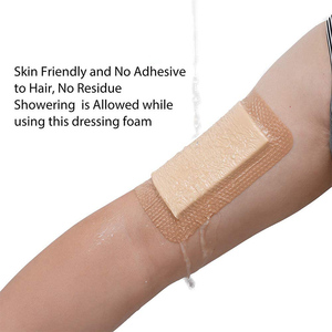 BLUENJOY Ulcère de pression Ulcère Pansement en mousse de silicone Vecal hautement absorbant avec <span class=keywords><strong>Borm</strong></span> pour Ware Bandage Offre Spéciale en Corée au Royaume-Uni - Product Image 6