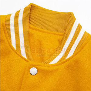 เสื้อแจ็คเก็ตเลตเตอร์แมนผู้ชายคุณภาพพรีเมียม ผลิตจากผ้าฝ้าย/ขนสัตว์ ระบายอากาศได้ดี พร้อมตัวเลือกปรับแต่งได้สำหรับใส่ในฤดูหนาว ขายส่ง - Product Image 3