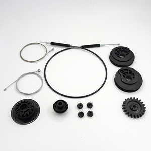 Kit de réparation de l'entraînement de la porte coulissante électrique 6398200442 pour Mercedes Vito Viano W639 2003-2014, acier inoxydable et polymère renforcé - Product Image 1
