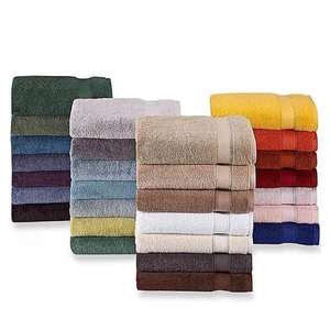 Ensemble de serviettes de bain brodées aux couleurs personnalisées de luxe en coton durable de haute qualité pour adultes pour les hôtels vente en gros - Product Image 5