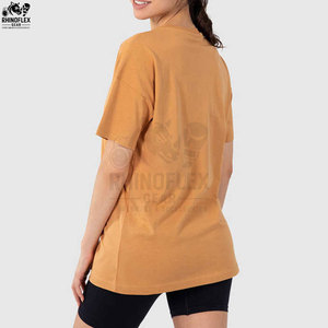 T-shirts à la mode pour femmes fabriqués avec le meilleur matériel bas quantité minimale de commande prix usine personnalisé conception de sonnerie Logo t-shirts pour les femmes - Product Image 5