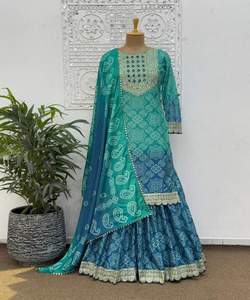 Chudidar salwar kammez ชุดปาร์ตี้ dupatta ชุดอินเดียและปากีสถานแฟชั่น patiyala pakistani - Product Image 5