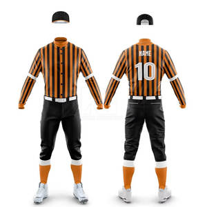 เครื่องแบบเบสบอลพิมพ์ซับลิเมชันวัสดุทนทานสำหรับกีฬากลางแจ้ง - Product Image 6