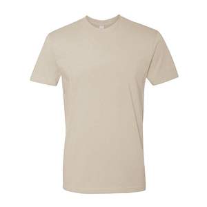 Logo personnalisé vente en gros de vêtements t-shirt royalement confortable doux lisse-premium coton mélangé col rond couleur unie t-shirts - Product Image 2