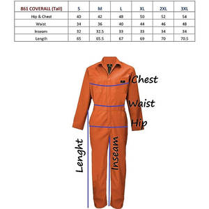 Uniformes Combinaison industrielle professionnelle en coton polyester Vêtements de travail ignifuges - Product Image 4