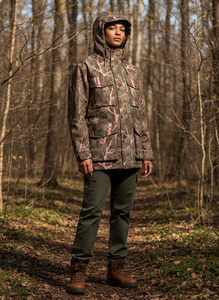 OEM Unisex Camouflage Tactical Hunting Winter Outdoor Hooded Softshell <b>Jacket</b> Windproof Waterproof High Quality Forest <b>Camo</b> - Product Image 2