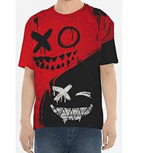 Camiseta Personalizada para Hombre, Estilo Urbano Retro, Talla Grande, 220g, Transpirable, Antiencogimiento, 100% Algodón Tejido, Corte Holgado, Estampada - Product Image 3