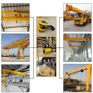 ตะขอเครน 3T 5T 10T พร้อมรอกสลิงสำหรับอุปกรณ์ยกของหนัก - Product Image 5