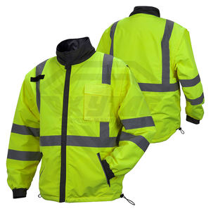 Offre spéciale Vestes de sécurité en polyester antistatiques personnalisées Veste de sécurité réfléchissante et confortable pour service OEM - Product Image 1