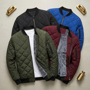 Wholesale Men's Custom Logo Sports Safety Winter <b>Jacket</b> Work Travel Lightweight Fleece <b>Jacket</b> Men Non-Pilling Long Stylish Warm - Product Image 2