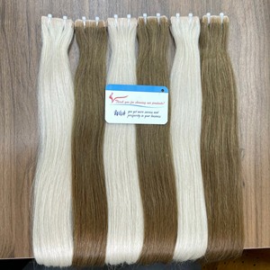 12-26 pouces naturel droit Piano couleur Ombre couleur bande de cheveux humains dans les extensions de cheveux 100% bande de cheveux humains dans les extensions - Product Image 1