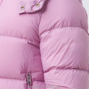 Chaqueta de Plumón Gruesa para Exteriores, Chaqueta de Invierno Acolchada, Nueva Chaqueta de Plumón Rosa de Alta Calidad para Hombre, Talla Grande - Product Image 3