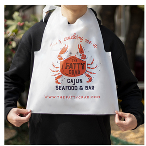 <strong>Wholesale</strong> Disposable Lobster <strong>Bibs</strong> <strong>Adult</strong> Apron Custom Disposable Seafood <strong>Bibs</strong> Plastic Restaurant Crawfish <strong>Bib</strong> - Product Image 3
