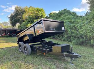 Remolque Volquete de Descarga Lateral Baja 6x12 de 12k para Uso Agrícola, Sistema Hidráulico Duradero con Motorreductor, Componentes Principales para Remolque de Tractor - Product Image 5