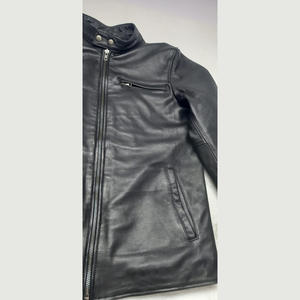 New Look 2025 Diseño personalizado Chaqueta de motocicleta de piel de oveja genuina Temporada de invierno Caballeros Color personalizado Impermeable Transpirable - Product Image 5