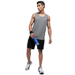 Men's High Quality Custom Polyester Gym Stringer <b>Vest</b> Breathable Fitness Tank Top for Workout and <b>Bodybuilding</b> - Product Image 6