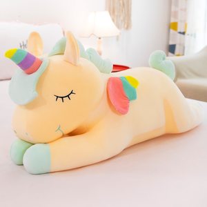 Bán Buôn Siêu Mềm Sang Trọng <span class=keywords><strong>Unicorn</strong></span> Đồ Chơi Phim Hoạt Hình Thú Nhồi Bông Búp Bê Gối Kawaii Peluche Trẻ Em Quà Tặng Sinh Nhật Nhà Bông Lưới - Product Image 5