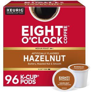 Café Eight O'Clock Noisette, dosettes individuelles Keurig K-Cup, dosettes de café aromatisées torréfaction moyenne, 96 unités - Product Image 6