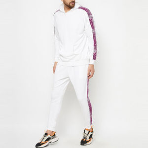 2025 último diseño hombres chándal estampado Top Trending 100% algodón ropa informal ropa de calle estilo hombres chándal - Product Image 5