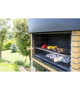 Griglia per barbecue allungabile zincata, da 62 a 72 cm x 40 cm (Sauvic 2724) - Product Image 2