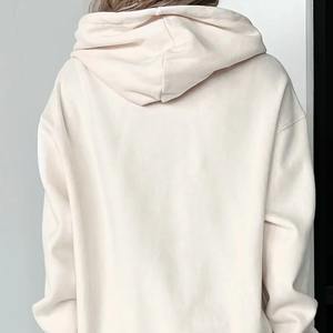 Women Oversized <b>Hoodie</b> Relaxed Loose Fit Cozy Warm Fabric Casual Winter Wear - Product Image 4