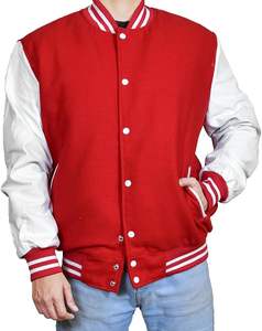 Veste universitaire de baseball - Veste bomber en laine tendance pour hommes Hotline Miami Varsity Letterman, décontractée, chaude, pour garçons, veste universitaire de baseball - Product Image 1