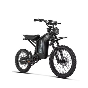 Vélo électrique tout-terrain adulte HappyRun G18 Pro 4500W 60V 35Ah, modèle le plus populaire, avec garantie de 2 ans, prêt à être expédié - Product Image 3