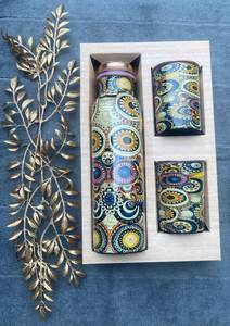 Botella de Agua de Cobre de Moda, Diseño Elegante, Venta al por Mayor, Bajo MOQ, Suministro para el Hogar, la Cocina y el Consumo Diario - Product Image 2