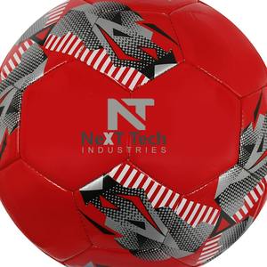 เทคโนโลยีการแข่งขันฟุตบอลไฮบริดแบบมืออาชีพวัสดุพื้นผิว TPU ลูกบอลออกแบบเองและโลโก้ตามสั่ง - Product Image 2