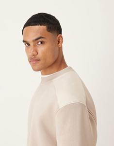 Sweat à capuche grande taille à la mode Streetwear pull surdimensionné lourd avec bord brut détails en détresse marque personnalisée fournisseur OEM - Product Image 5