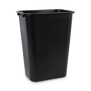 Boardwalk 41 Qt. Poubelle en plastique noir souple de 12 L, bac à déchets pour bureau et cuisine sans couvercle, pour usage domestique - Product Image 2