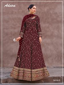 Haute sur demande Georgette femmes Salwar Kameez pour mariage et fête porter du fournisseur indien au prix de gros - Product Image 5