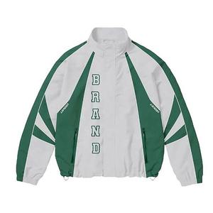 Ensemble de survêtement personnalisé léger et respirant en coton pour homme : veste coupe-vent, short et pantalon avec logo personnalisé - Product Image 4