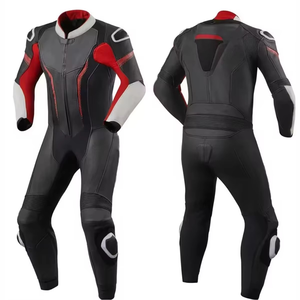 Traje de Motocicleta de Cuero Transpirable para Invierno/Verano, Ropa de Carreras Elegante, Anti-UV, Personalizable, Unisex, de Alta Calidad - Product Image 1