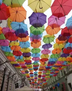 Hint düğün için 10 dekoratif şemsiye paketi tasarımcı şemsiye geleneksel dekorasyon olaylar için yüksek kaliteli şemsiye