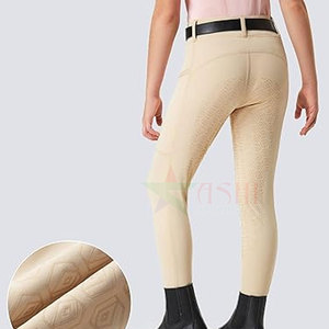 Leggings de Equitación para Mujer, Cintura con Cremallera, Suaves, Elásticos, Impermeables, Resistentes al Viento, Spandex/Poliéster - Product Image 2