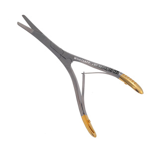 กรรไกรตัดจมูกแบบมีฟันเลื่อย แคปแลน 20 ซม. ผลิตจากเหล็กกล้าไร้สนิมเกรดผ่าตัดเยอรมัน ใช้แรงมือ  รับผลิตแบบ OEM พร้อมติดแบรนด์ - Product Image 2