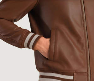 Letterman Varsity Jacket para hombre Asequible pero de alta calidad Elegante y duradero Varsity Outerwear para hombres - Product Image 6