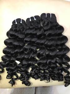 High Quality Vietnamese Raw <b>Hair</b> Deep Wavy Weft <b>Hair</b> Unprocessed Silky and Soft <b>Hair</b> - Product Image 2