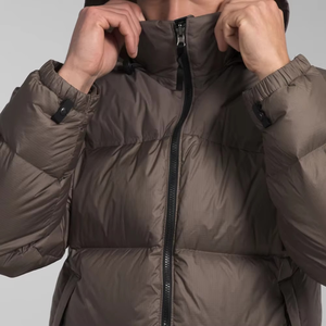 Men Puffer Winter Jacket Fashionable Warm Outdoor OEM Export Quality Outerwear Stylish Reversible Heated Nylon Shell - Product Image 3