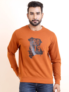 Sudadera Loopknit para hombre más vendida 100% algodón para color óxido manga completa cómoda duradera para invierno Casual todos los días - Product Image 2