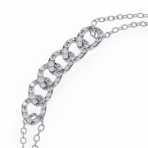 18K <b>Gold</b> Lab Grown Diamond Bracelet for Women Elegant Dazzling Engagement Wedding Fine Jewelry IGI Certified Luxury Premium - Product Image 6