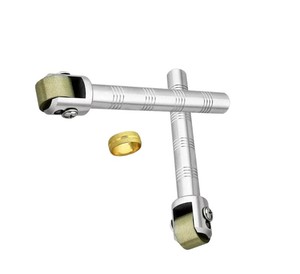 Herramienta de Diseño de Anillos Giratorios de Acero Inoxidable para Tornos Manuales, para Joyería - Product Image 6